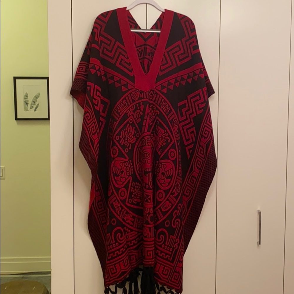 Authentic Mayan Poncho | One Size